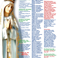 GUIDE TO HOLY ROSARY. Help more people by offering each mystery for an intention.