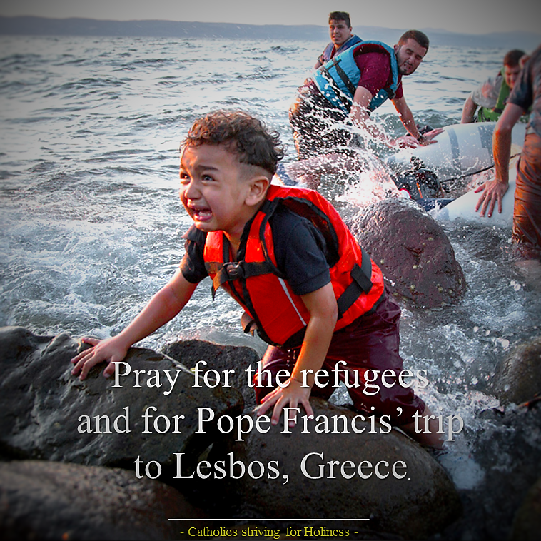Pope's trip to Lesbos
