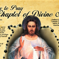 HOW TO PRAY THE DIVINE MERCY CHAPLET INFOGRAPHIC.