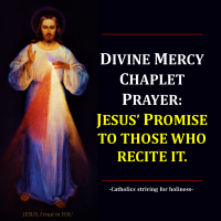DIVINE MERCY SUNDAY PREPARATION. JESUS’ PROMISES TO THOSE WHO RECITE THE DIVINE MERCY CHAPLET PRAYER. Summary vid + full text.