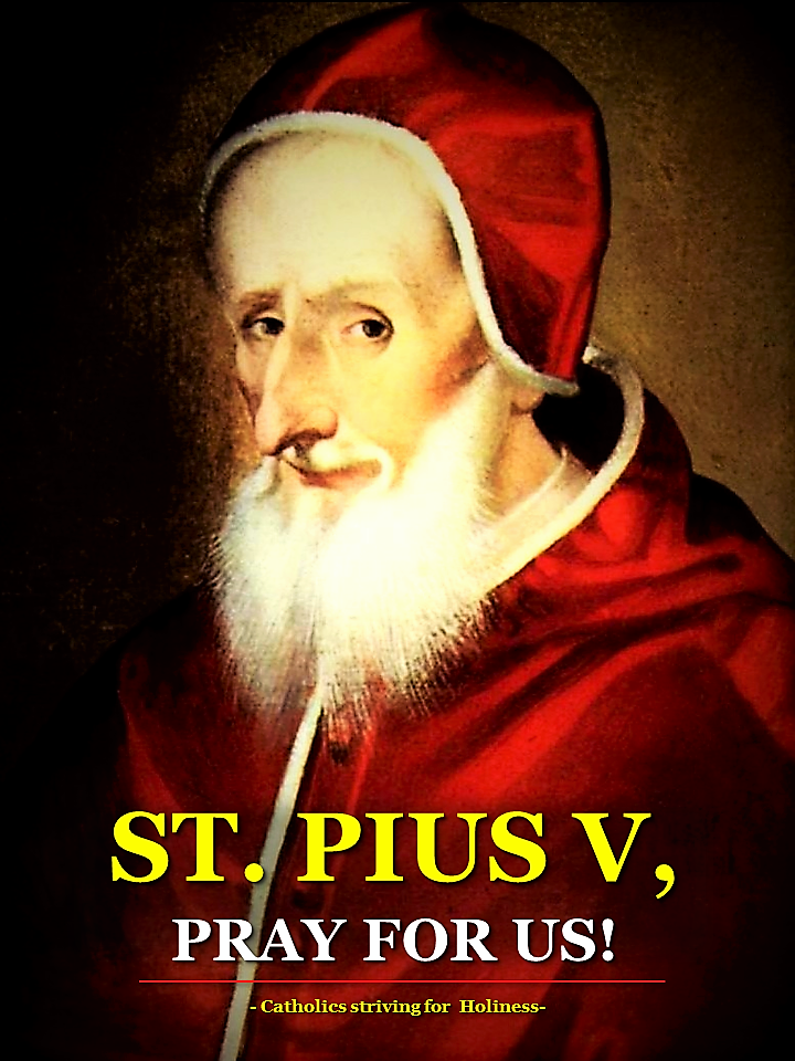 April 30 -St. Pius V